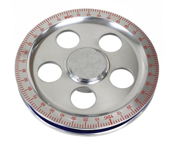 EMPI 8915 : STOCK SIZE ALUMINUM PULLY / POLISH / RED
