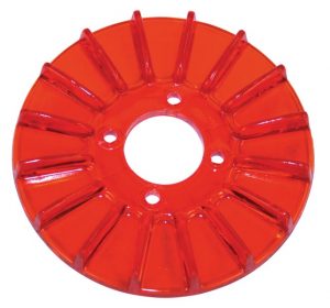 EMPI 8926 : GENERATOR PULLEY COVER / RED 