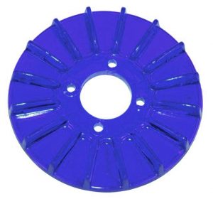 EMPI 8927 : GENERATOR PULLEY COVER / BLUE 