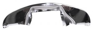 EMPI 8942 : CHROME REAR ENGINE TIN WITH OUT HOSE WITH OUT HEAT RISER 
