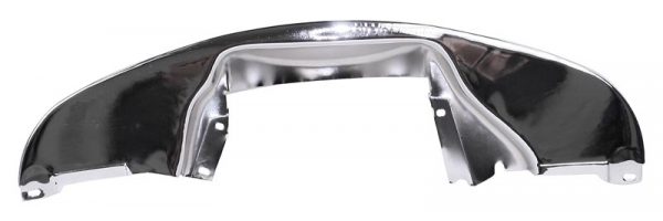 EMPI 8942 : CHROME REAR ENGINE TIN WITH OUT HOSE WITH OUT HEAT RISER