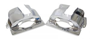 EMPI 9063 : STOCK DUAL PORT CYLINDER SHROUDS CHROME 