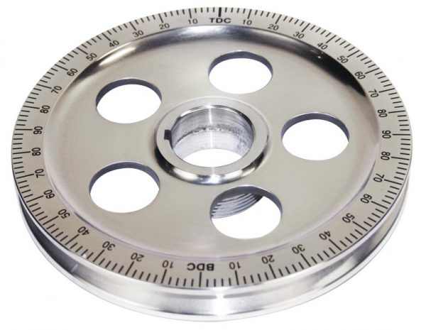 EMPI 9114 : STOCK SIZE ALUMINUM PULLY / POLISH / BLACK