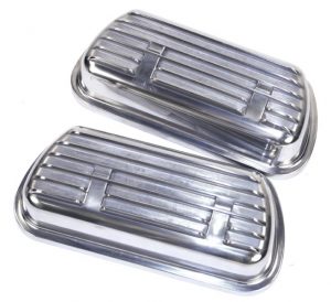 EMPI 9138 : ALUMINUM VALVE COVERS / CLIP-ON / PAIR 