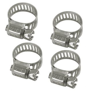 EMPI 9224 : HOSE CLAMP 1/4in HOSE (4) 