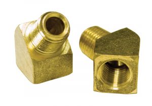 EMPI 9246 : 45 DEGREE FITTING 1/4in MALE X 1/4in FEMALE (2) 