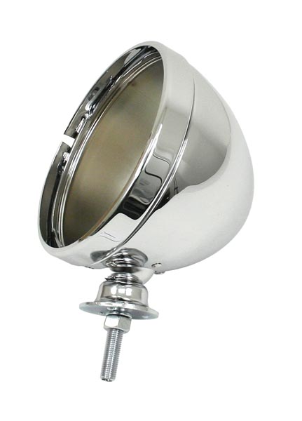EMPI 9307 : 7in CHROME HEADLIGHT SHELL / EACH
