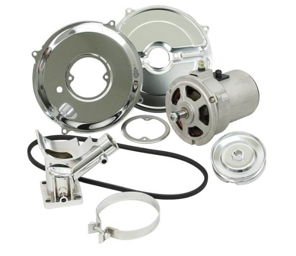 EMPI 9450 : EMPI ALTERNATOR KIT WITH CHROME PARTS