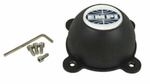 EMPI 9643 : BLACK CAP FOR GT8 WHEELS / EACH 