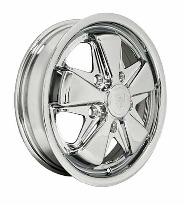 EMPI 9677 : 911 STYLE WHEEL 4.5inX15in / CHROME