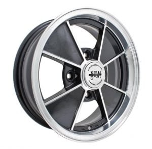 EMPI 9735 : BRM GLOSS BLACK 5.5inX15in/4X130 