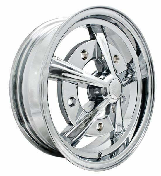EMPI 10-1091 : RAIDER CHROME WHEEL 17X7 / 5X205