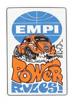 EMPI 9816 : DECAL POWER RULES (100) 