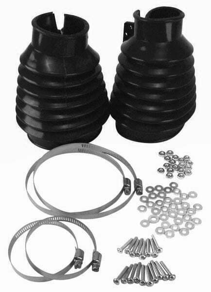 EMPI 9974 : SWING AXLE BOOT / BLACK PAIR
