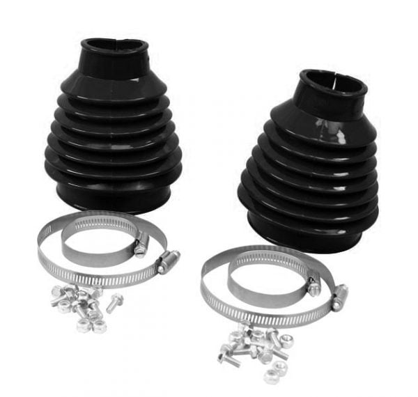 EMPI 9984 : DELUXE SWING AXLE BOOT BLACK PAIR