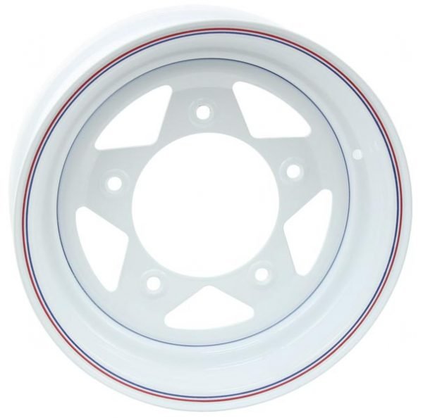 EMPI 10-1015 : WHITE SPOKE 5 LUG / 6in WIDE