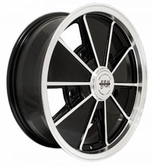 EMPI 10-1086 : BRM GLOSS BLACK WHEEL 17X7 / 5X205 / GLOSS BLACK 