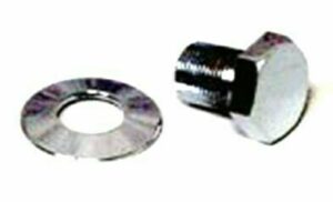 LATEST RAGE 105241L: CHROME CRANK PULLEY BOLT / EXTRA LONG