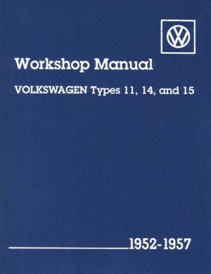 EMPI 11-1011 : VW TECH BOOK 1952-57 