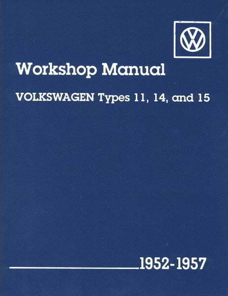 EMPI 11-1011 : VW TECH BOOK 1952-57