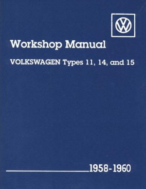 EMPI 11-1012 : VW TECH BOOK 1958-60 