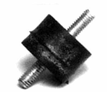 LATEST RAGE 117131: LONG RUBBER INSULATOR MOUNTS / EACH