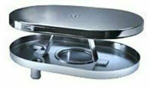 LATEST RAGE 129750: OVAL AIR CLEANER BASE FOR STOCK CARBURETOR / 4-1/2in X 7in X 2-1/2in / EACH