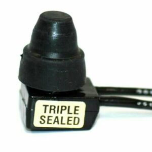 K-FOUR SWITCHES Part Number: 13-131 : SEALED MICRO SWITCH / PUSH MOM ON/ SINGLE POLE/ 5AMPat12V