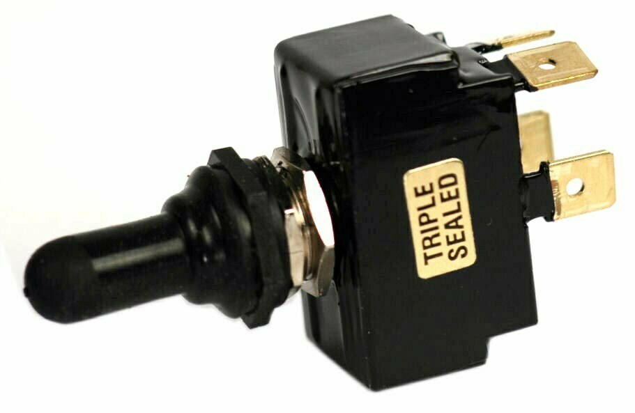 SEALED SWITCH/ PROGRESSIVE-12V-OFF/1 CIR ON /2 CIR ON - 20AMP