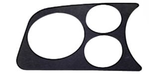 EMPI 14-1004 : 2-GAUGE 1-TACH PANEL / CHROME 