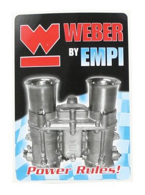 EMPI 15-4041 : DECAL EMPI / WEBER EACH