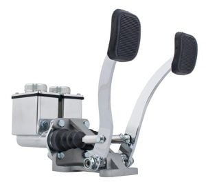 EMPI 16-2530 : DUAL PEDAL ASSEMBLY / POLISHED 