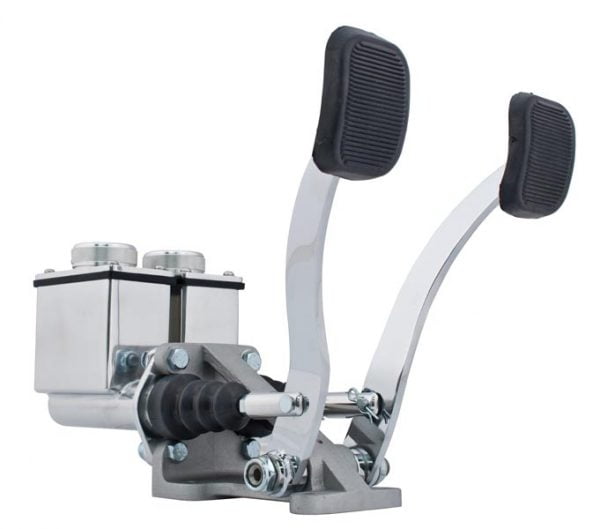 EMPI 16-2530 : DUAL PEDAL ASSEMBLY / POLISHED