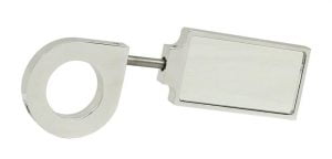 EMPI 16-8571-0 : ALUMINUM MIRROR SIDE VIEW / 1 1/2in TUBE 