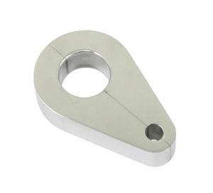 EMPI 17-2831-0 : POLISHED ALUMINUM BRAKE LINE MOUNT / 3/4in / EACH 