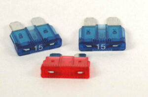 K-FOUR SWITCHES Part Number: 19-170-1 : ATC / ATO FUSE/ 1 AMP/ QTY 5
