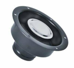 LATEST RAGE 201020-2: STEEL REMOTE FUEL FILLER NECK AND FLANGE WITH CAP / 2-1/4in