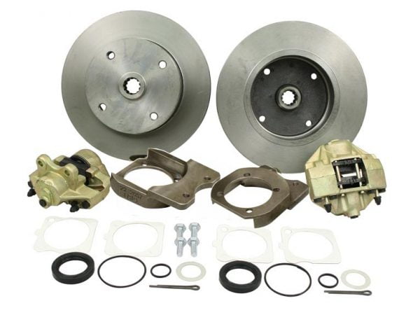 EMPI 22-2861-F : REAR DISC KIT / NO EMERGENCY BRAKE / FORGED BRACKET
