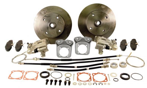 EMPI 22-2871-F : REAR DISC KIT / WITH EMERGENCY BRAKE / 73-ON IRS