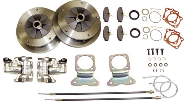 EMPI 22-2907-0 : REAR DISC KIT / 5 / 205 / EMERGENCY BRAKE / 73-ON