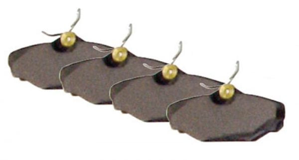 EMPI 22-2993-0 : BRAKE PAD SET 4 / FOR 22-6123-B/22-6124-B CALIPERS