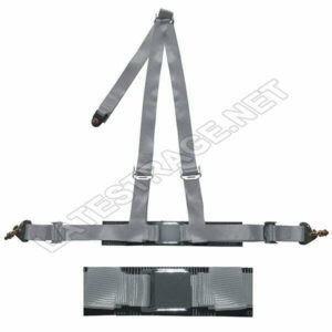 LATEST RAGE 223G: 3 POINT SEAT BELT / CHROME BUCKLE / GREY