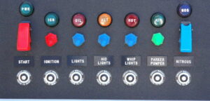 K-FOUR SWITCHES Part Number: 60-134 : DASH I.D. LABEL/ NITROUS