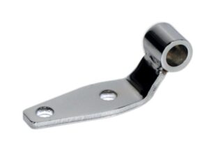 LATEST RAGE 301215: CHROME BOWDEN TUBE BRACKET / LATE BUS TRANSMISSION / EACH
