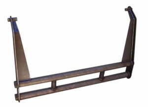 LATEST RAGE 401010EC: COIL-OVER AXLE BEAM / 6in WIDER / 10in TRAVEL SHOCKS / MILD STEEL