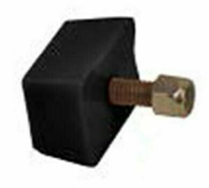 LATEST RAGE 413104B: BLACK URETHANE BUMP STOP/ BOLT-ON / EACH