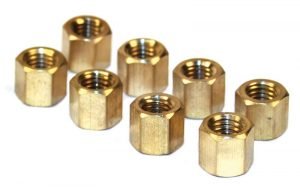 EMPI 43-6051 : INTAKE / EXHAUST NUTS SMALL DIAMETER (8) 