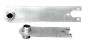 LATEST RAGE 501315C: CHROME SPRING PLATES / IRS TRAILING ARMS FOR 21-3/4 in BARS / PAIR