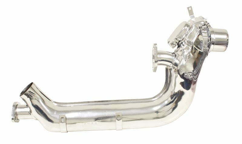 EMPI 55-3028 : HI PERFORMANCE 1-1/2in FLANGE HEATER BOX/ LEFT/ CERAMIC COATED