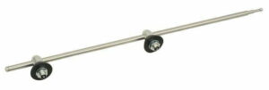 EMPI 58-3506 : ANTENNA/DUAL BASE SIDEMOUNT WITH CHROME 